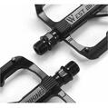 Set pedale bicicleta MTB, BMX, de oras, model lat, cu crampoane, antiderapante, ultrausoare, impermeabile, rezistente la praf, rulment DU, 10.5 x 9.5 x 1.8 cm, aliaj de aluminiu, West Biking - RESIGILAT (produs testat - fara ambalaj original)