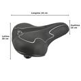 Sa bicicleta, Touren, Gel Elastomer, 24 x 20 x 10 cm, Fischer - RESIGILAT (produs testat - fara ambalaj original)