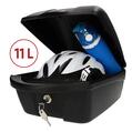 Portbagaj pentru bicicleta, tip cutie, plastic, Fischer, 11 L - RESIGILAT (produs testat - cu ambalaj deteriorat)
