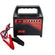 redresor automat pentru auto/moto 6A, 6V/12V, design minimalist, negru cu rosu