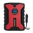 Compresor auto digital multifunctional 12V, 120W, 35L/min, cablu de alimentare 3 m, lumina LED, decuplare automata, negru-rosu