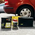 Kit reparatie anvelope Airman, compresor + solutie etansare 450 ml, Virage