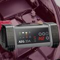 Redresor auto cu microprocessor AEG LT20, 20 A, pentru baterii 12V si 24V, 300 Ah, acumulatori WET, MF, GEL, EFB, AGM, maner transport