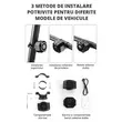Alarma antifurt bicicleta, motocicleta, bicicleta electrica, e-bike, trotineta, tricicleta, West Biking, 4.6 x 4.6 x 3.5 cm, negru