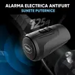Sonerie bicicleta electronica, alarma antifurt, claxon 125 dB, baterie 200 mAh cu incarcare USB, potrivire universala inclusiv trotineta, scuter, bicicleta electrica, e-bike, prindere ghidon, rezistent la apa