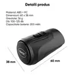 Sonerie bicicleta electronica, alarma antifurt, claxon 125 dB, baterie 200 mAh cu incarcare USB, potrivire universala inclusiv trotineta, scuter, bicicleta electrica, e-bike, prindere ghidon, rezistent la apa