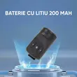 Claxon bicicleta, alarma antifurt, sonerie 140 dB, baterie 200 mAh cu incarcare USB, potrivire universala inclusiv trotineta, scuter, bicicleta electrica, e-bike, prindere ghidon, rezistent la apa