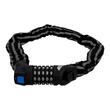 Antifurt bicicleta lant reflectorizant, Fischer, cu cifru, lungime 80 cm, grosime veriga otel 8 mm