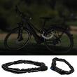 Antifurt bicicleta lant reflectorizant, Fischer, cu cifru, lungime 80 cm, grosime veriga otel 8 mm