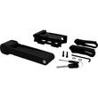 Antifurt pliabil cu suport prindere pe bicicleta, Fischer, 2 chei, 85 cm