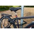 Antifurt pliabil cu suport prindere pe bicicleta, Fischer, 2 chei, 85 cm