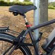 Antifurt pliabil cu suport prindere pe bicicleta, Fischer, 2 chei, 85 cm