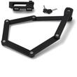 Antifurt pliabil cu suport prindere pe bicicleta, Fischer, 2 chei, 85 cm