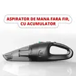 Aspirator de mana fara fir, cu acumulator, pentru casa si masina, aspirare umeda si uscata, 120W - resigilat2