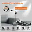 Aspirator de mana portabil puternic, Pro Power, umed si uscat, uz casnic sau auto, 8000Pa, alimentare dubla, wireless reincarcabil, cablu USB, 3x2600mAh, 100W, cablu 5m, 12V, lumina LED, filtru dublu, Roll Fast - resigilat2 