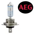 Bec auto far AEG, H7 Mega Plus +80%, 55W, 12V, pentru faza lunga si scurta, 1 buc