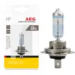 Bec auto far AEG, H7 Mega Plus +80%, 55W, 12V, pentru faza lunga si scurta, 1 buc
