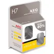 Becuri auto far AEG, H7 Mega Plus +80%, 55W, 12V, 2 buc