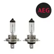 Becuri auto far AEG, White Xenon Plus +50% H7, 55W, 12V, 2 buc