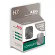 Becuri auto far faza lunga si scurta AEG, H7 Longlife, 55W, 12V, 2 buc