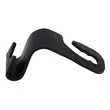 Carlig tetiera scaun auto, suport tip cuier cu carlig dublu, greutate suportata max 5 kg, plastic, 8 x 3.5 x 6.5 cm, Roll Fast, negru, set 2 bucati