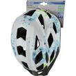 Casca ciclism „Urban Flower”, Fischer, alb cu motiv floral, S/M