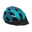 Casca ciclism protectie bicicleta cu LED, PROLINE Urban Plus New York, Fischer, unisex, marimea S/M 52 - 59 cm, turcoaz