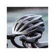 Casca ciclism sosea si MTB cu viziera magnetica detasabila, lumina led de avertizare cu incarcare usb, aerodinamica, ultrausoara, 24 canale de ventilatie, sistem de reglare, marimea L (56-61 cm), EPS+PC, West Biking, negru