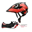 Casca protectie copii, full face, bicicleta, scooter, skateboard, patine, sistem de reglare, marimea S (52-56 cm), EPS+PC, West Biking, rosu