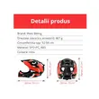 Casca protectie copii, full face, bicicleta, scooter, skateboard, patine, sistem de reglare, marimea S (52-56 cm), EPS+PC, West Biking, rosu