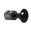 Claxon bicicleta, trotineta, 6 sunete alarma, 90 dB, West Biking, prindere ghidon, 7 x 4 x 3 cm, negru