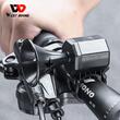 Claxon bicicleta, trotineta, 6 sunete alarma, 90 dB, West Biking, prindere ghidon, 7 x 4 x 3 cm, negru