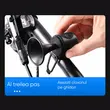 Claxon bicicleta cu baterii CR2032, 120 dB, prindere ghidon, potrivire universala inclusiv trotineta, scuter, bicicleta electrica, bicicleta copii, e-bike, prindere ghidon, rezistent la apa