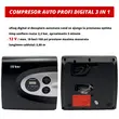 Compresor auto digital programabil Profi 3 in 1, 12V - resigilat1