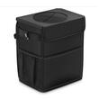 Cos gunoi auto cu capac, 25x13x30 cm, buzunare depozitare, organizator auto, poliester, Roll Fast, negru