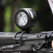 Far bicicleta cu claxon si lanterna LED, 5 moduri de iluminare, 4 sunete claxon, West Biking, lumina bicicleta fata, vizibilitate sporita