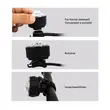 Far bicicleta fata, lanterna LED, senzor miscare, 300 lumeni, baterie 1000 mAh cu autonomie max 15 ore si incarcare USB, potrivire universala inclusiv trotineta, scuter, bicicleta electrica, e-bike, rezistent la apa, lumina bicicleta fata