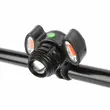 Far bicicleta fata cu LED, 300 lumeni, baterie 800 mAh cu incarcare USB, potrivire universala inclusiv trotineta, scuter, bicicleta electrica, e-bike, rezistent la apa, prindere ghidon, lumina bicicleta frontala