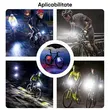 Far bicicleta fata cu LED, 300 lumeni, baterie 800 mAh cu incarcare USB, potrivire universala inclusiv trotineta, scuter, bicicleta electrica, e-bike, rezistent la apa, prindere ghidon, lumina bicicleta frontala