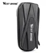 Geanta trotineta electrica, bicicleta, scuter electric, capacitate 3L, multicompartimentat, West Biking, 29 x 15 x 12 cm, negru