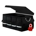Pachet cadou barbati pentru Craciun, organizator auto premium 58x35x30 cm, husa schimbator viteze tip hanorac cu gluga, idei de Cadou pentru EL