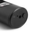 Mini compresor aer digital, portabil, cu acumulator, pentru auto, moto, bici, negru = DELISTAT