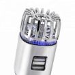 Purificator aer auto 2in1, cu incarcator auto USB, 2 porturi