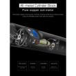 Mini compresor aer digital, portabil, cu acumulator, pentru auto, moto, bici, negru = DELISTAT