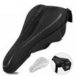 Husa sa bicicleta de oras si MTB cu buzunar depozitare, Silica gel si spuma de memorie, prindere velcro, protectie ploaie si praf, anti-alunecare, rezistenta la socuri, 28 x 18 x 2 cm, neopren, West Biking, negru