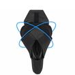 Husa sa bicicleta de oras si MTB cu buzunar depozitare, Silica gel si spuma de memorie, prindere velcro, protectie ploaie si praf, anti-alunecare, rezistenta la socuri, 28 x 18 x 2 cm, neopren, West Biking, negru