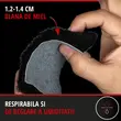 Husa volan din blana de miel, Walser, diametru 37 - 39 cm, negru