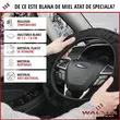 Husa volan din blana de miel, Walser, diametru 37 - 39 cm, negru