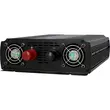 Invertor auto 1000 W, AEG, DC 12V la AC 230V, cu telecomanda, unda sinusoidala modificata, 2 prize Schuko, rulota, autorulota, camper, 1 port USB, negru 
