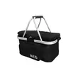 Lada frigorifica portabila tip cos termic pentru picnic, cumparaturi, auto AEG KS26, 12V, pliabila, functie de racire, capacitate 26L, manere de transport 30 x 25 x 35 cm